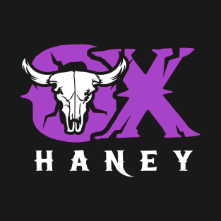 Ox Haney Purple Skull T-Shirt