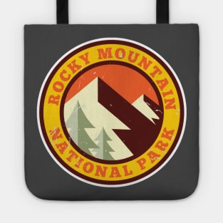 Rocky Mountains National Park Retro Tote