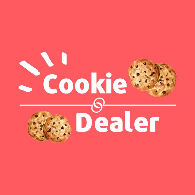 Cookie dealer, funny Cookie print by Eduard Litvinov