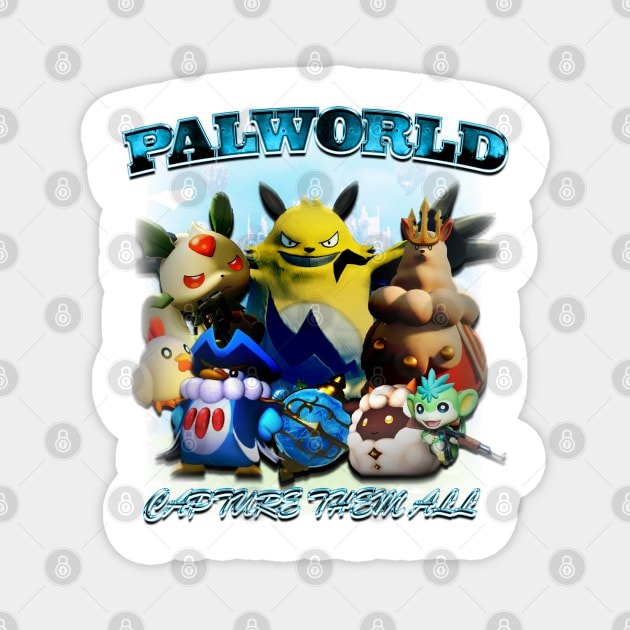 palworld custom design Magnet by ColeBsTees