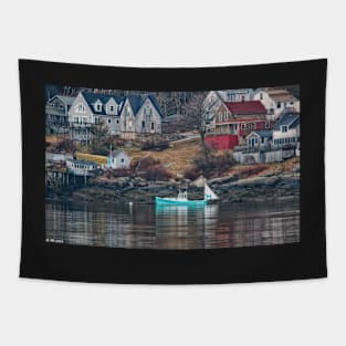 Maine Island Life Tapestry