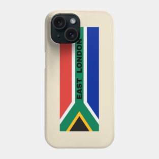 East London City in South African Flag Phone Case