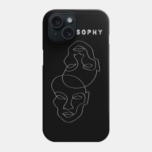 Abstract art philosophy Phone Case