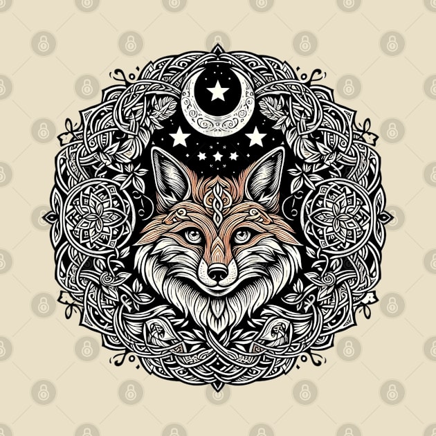 Celtic Fox by Desert Owl Designs