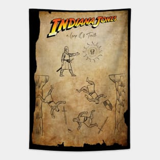 Indy - A Leap of Faith Tapestry