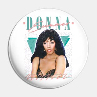 Donna Summer / Retro Style Fan Art Design Pin