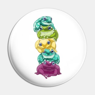 Frog Stack Pin