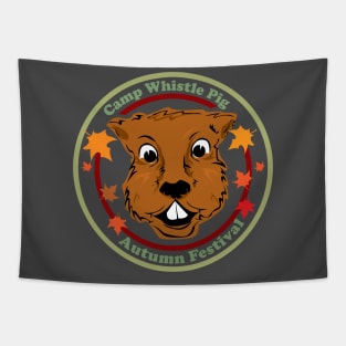 Camp Whistle Pig | Autumn Festival | Colors Tapestry