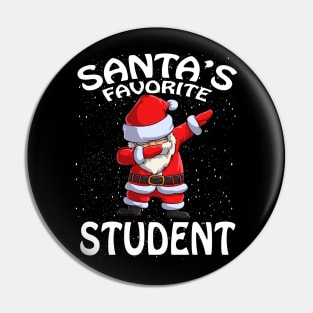 Santas Favorite Student Christmas Pin