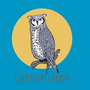 Good Night Garden Owl T-Shirt