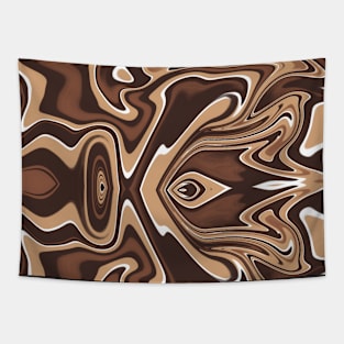 Abstract Liquid Flow Pattern Tapestry