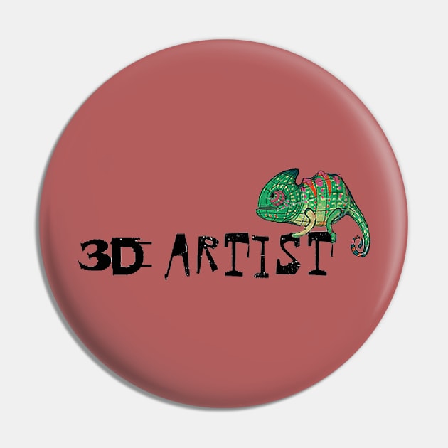 3D_ARTIST Pin by ARTEMIDA