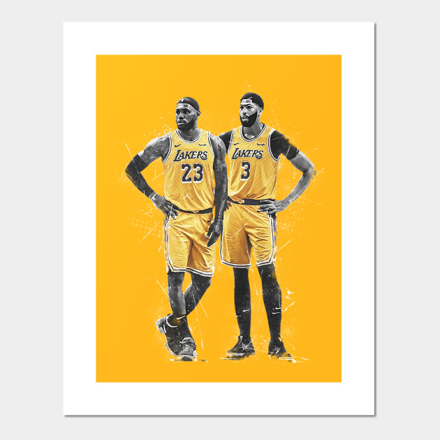 Lebron James And Anthony Davis Lebron James Posters And Art
