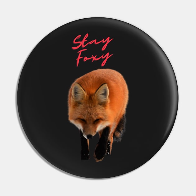 Stay Foxy Pin by rconyard