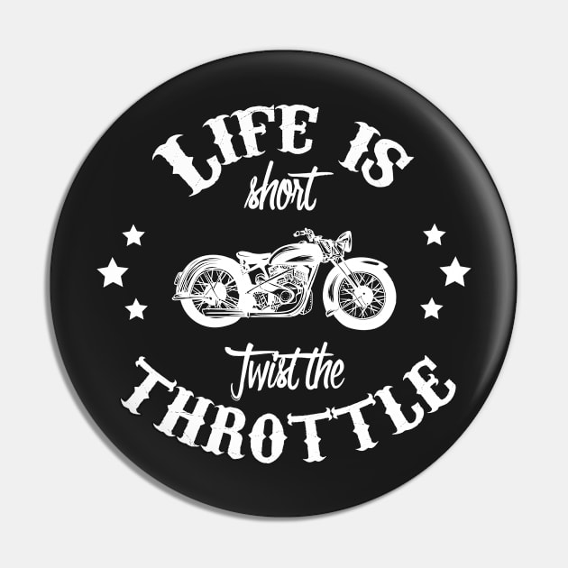 Life is short Pin by FernyDesigns