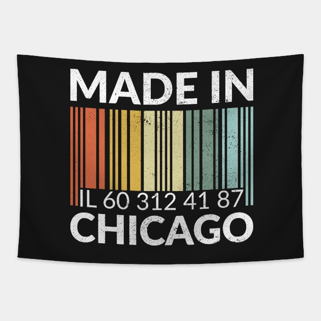 Made in Chicago Tapestry by zeno27