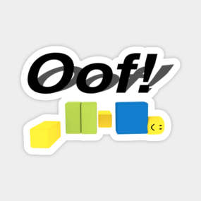 Imanes Roblox Oof Teepublic Mx - oof roblox meme stickers redbubble