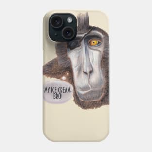 Eye patch monkey pirate Phone Case