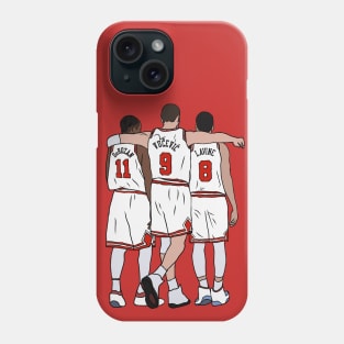 DeMar, Vuc & LaVine Phone Case