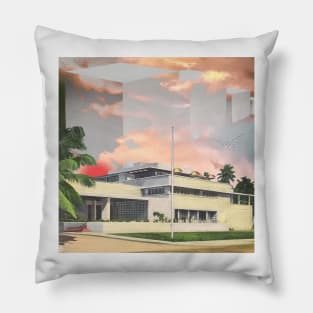 Monopoly On Wisdom - Surreal/Collage Art Pillow