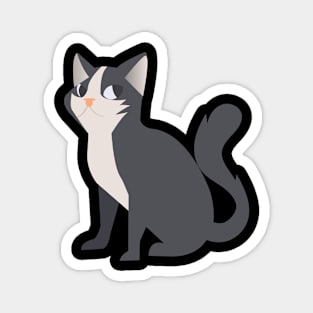 Mischievous Cat - Vector Illustration Magnet