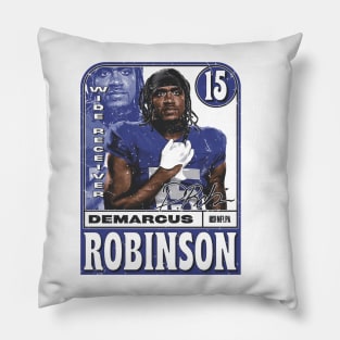 Demarcus Robinson Los Angeles R Card Pillow