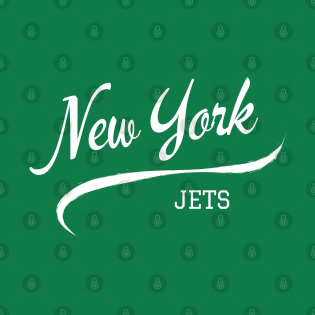 Jets Retro by CityTeeDesigns
