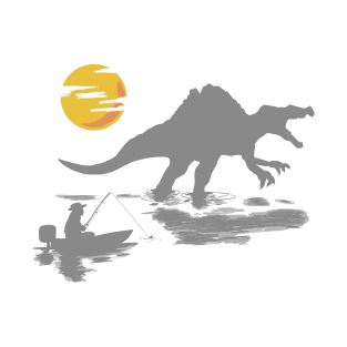 Fishing at Sunset and a Spinosaurus T-Shirt