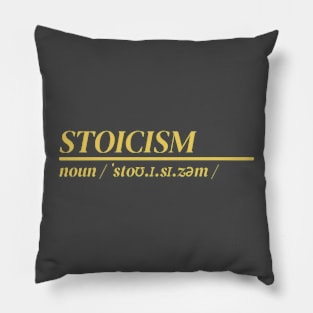 Word Stoicism Pillow