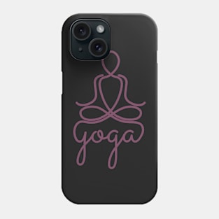 Namaste Yoga Symbol Peace in Mind Phone Case