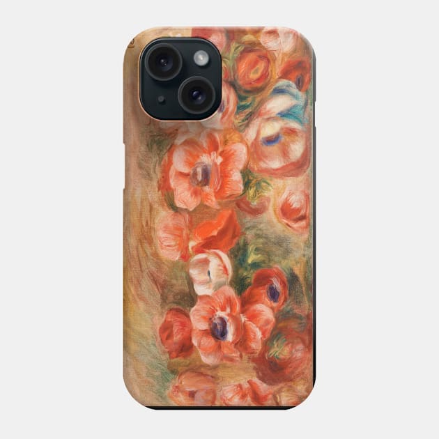 Renoir's 1912 Anemones Phone Case by Kitchen Sink Stickers and More!