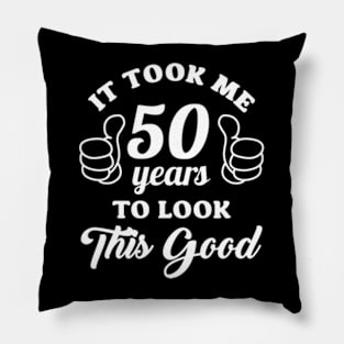 50th birthday Pillow