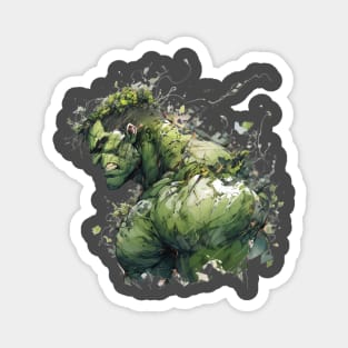 LEAVES HULK Magnet