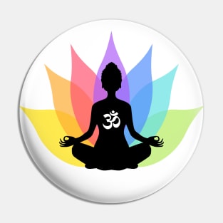 Yoga Day Pin