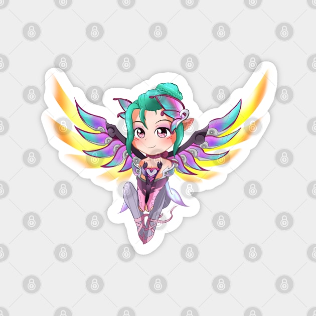 Sugar Plum Mercy Magnet by RadicalYue