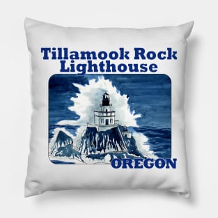 Tillamook Rock Lighthouse, Oregon Pillow