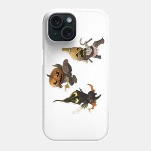 Halloween Pumpkinhead Trio Phone Case