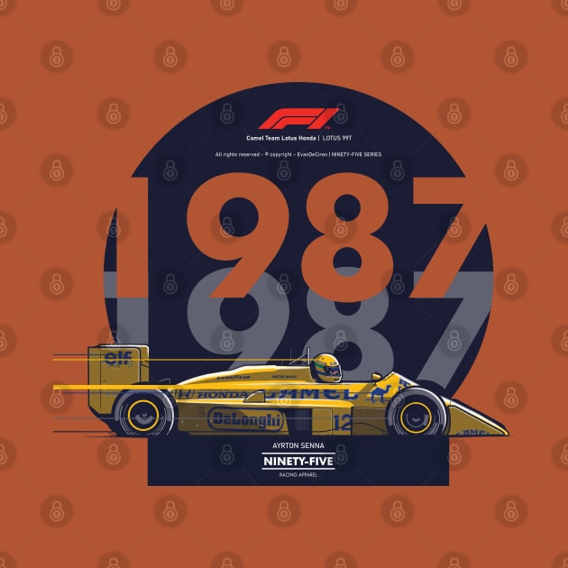 History Of Success - 1987 - Ayrton Senna by EvanDeCiren