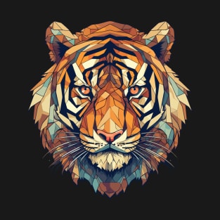 Tiger head mosaic art T-Shirt