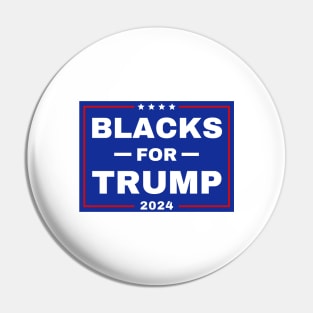 Blacks-for-trump-2024 Pin