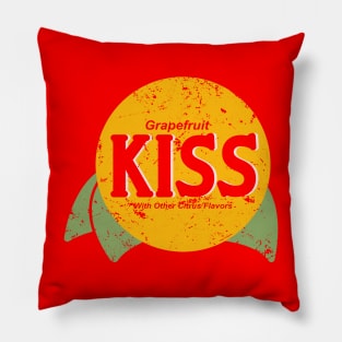 Vintage Kiss Soda Pillow