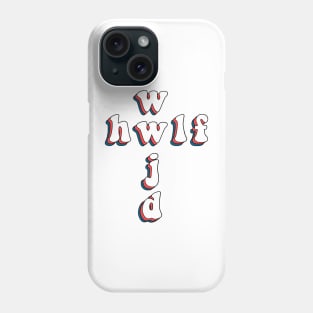 wwjd x hwlf Phone Case