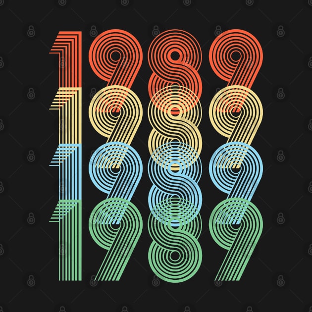 Retro 1989 Birthday by Dirty Custard Designs 