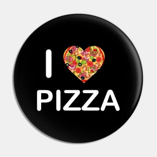 I Love Pizza Pin