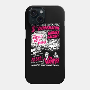 Ghouls Galore! Spook Show Poster Phone Case