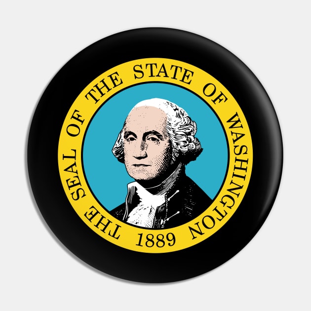 Seal of Washington Pin by Flags of the World