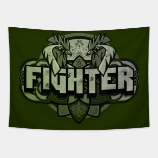 Martial Arts Fighter Tapestry