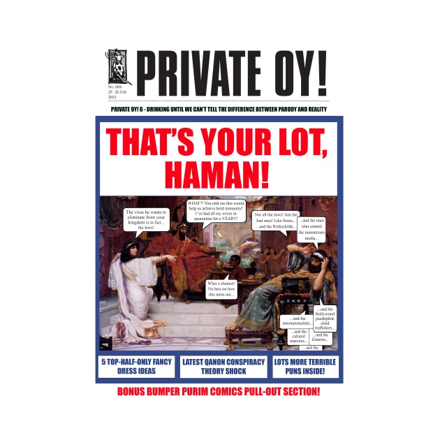Private Oy! Purim Cover by TillaCrowne