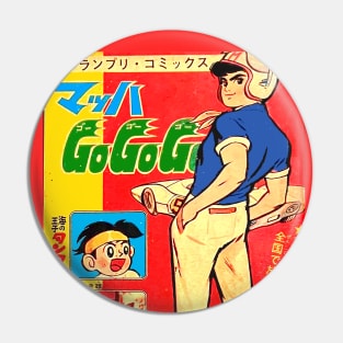 MACH GOGOGO Manga 1960s Pin