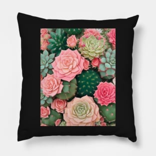 Enchanted Blooms pattern Pillow